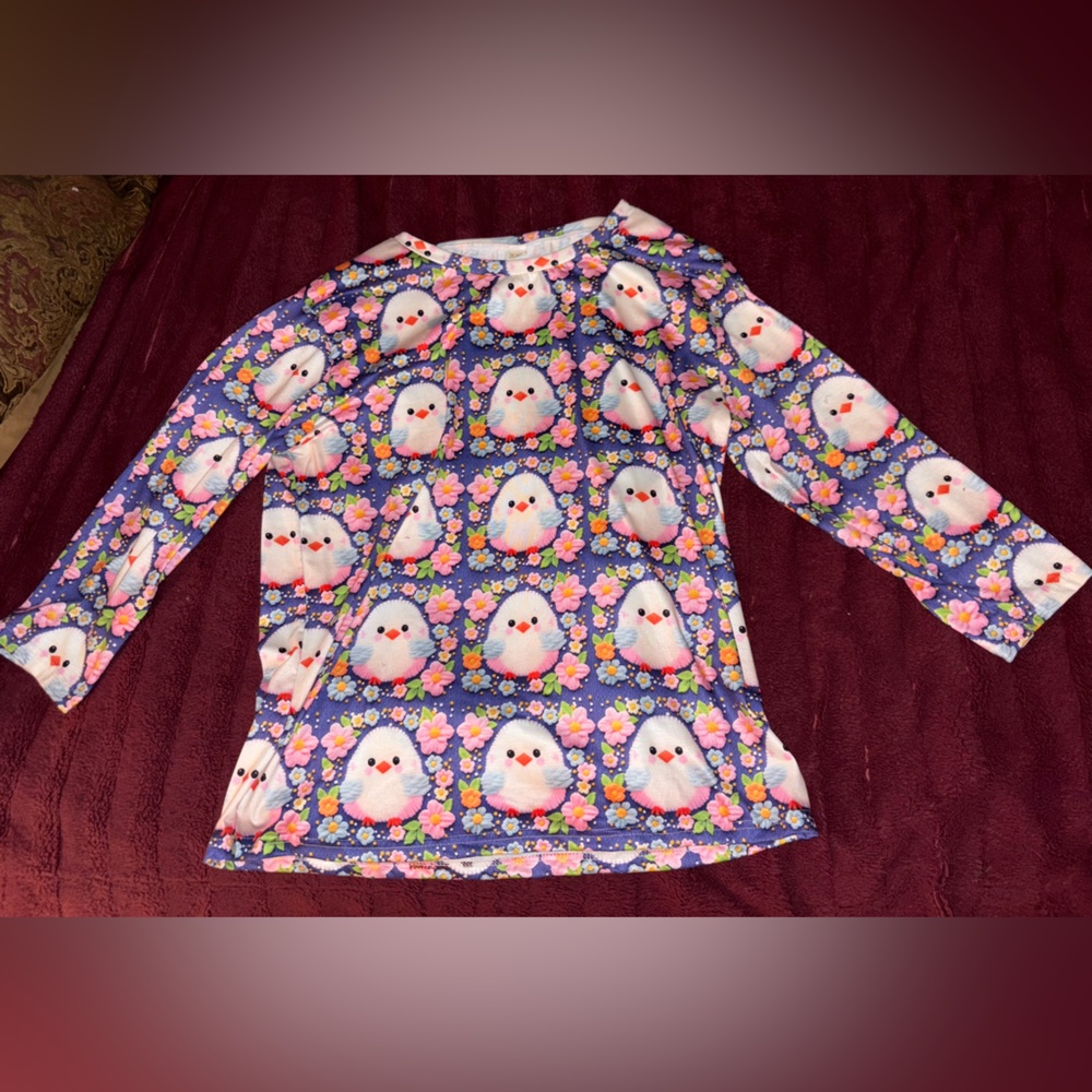 Easter chick long sleeve